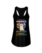 Kinda Stole - GOLD Morkie Ladies Flowy Tank tile