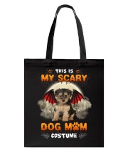 Scary Costume - Yorkipoo Tote Bag tile