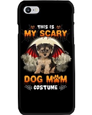 Scary Costume - Yorkipoo Phone Case tile