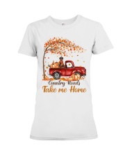 Country Fall - Dobermann Premium Fit Ladies Tee tile
