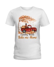 Country Fall - Dobermann Ladies T-Shirt tile