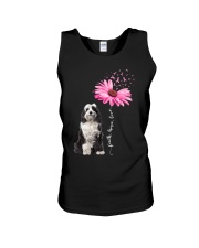 Daisy Ribbon - Tibetan Terrier 1 Unisex Tank tile