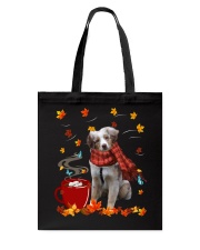 Hot Chocolate - RED MERLE Australian Shepherd Tote Bag tile