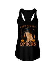 Options - Cat 2 Ladies Flowy Tank tile
