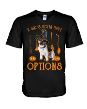 Options - Rat Terrier 2 V-Neck T-Shirt tile
