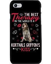 Best Therapy - Korthals Griffon Phone Case tile