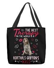 Best Therapy - Korthals Griffon All-Over Tote tile