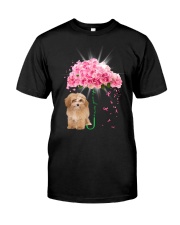 Pink Umbrella - APRICOT Maltipoo Premium Fit Mens Tee tile