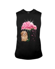 Pink Umbrella - APRICOT Maltipoo Sleeveless Tee tile