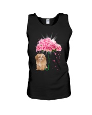 Pink Umbrella - APRICOT Maltipoo Unisex Tank tile