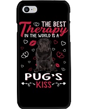 Best Therapy - BLACK Pug 2 Phone Case tile