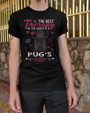 Best Therapy - BLACK Pug 2 Classic T-Shirt apparel-classic-tshirt-lifestyle-21