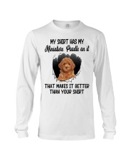 Better Shirt - RED Miniature Poodle Long Sleeve Tee tile