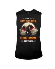 Scary Costume - French Bulldog 1 Sleeveless Tee tile