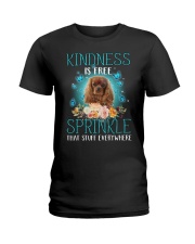 Sprinkle - Cavalier King Charles Spaniel 4 Ladies T-Shirt tile