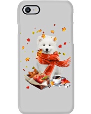 Autumn Leaves Samoyed Phone Case tile