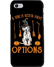 Options - Dalmatian Phone Case tile