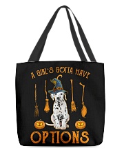 Options - Dalmatian All-Over Tote tile