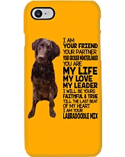 My Leader - Labradoodle mix Phone Case tile