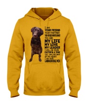 My Leader - Labradoodle mix Hooded Sweatshirt front
