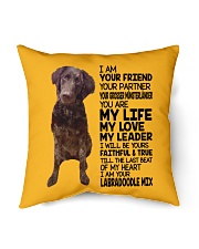 My Leader - Labradoodle mix Indoor Pillow tile