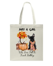 Fall And - French Bulldog 1 Tote Bag tile
