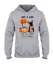 Fall And - French Bulldog 1 Hooded Sweatshirt front