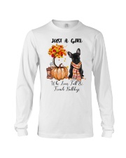 Fall And - French Bulldog 1 Long Sleeve Tee tile