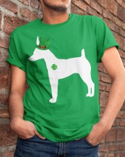 Lucky Shamrock - Toy Fox Terrier Classic T-Shirt apparel-classic-tshirt-lifestyle-26