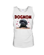 Love Mom - BLACK Schnoodle Unisex Tank tile