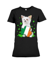 Patrick Leaves - Chorkie Premium Fit Ladies Tee tile