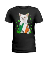Patrick Leaves - Chorkie Ladies T-Shirt tile