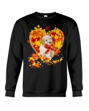 Autumn Leaf - CREAM Toy Poodle Crewneck Sweatshirt tile