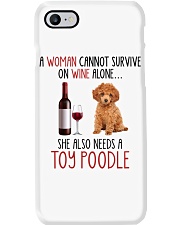 She Also Needs - Toy Poodle Phone Case tile