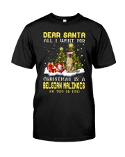 Dear Santa - Belgian Malinois Premium Fit Mens Tee tile