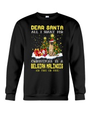 Dear Santa - Belgian Malinois Crewneck Sweatshirt tile