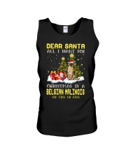 Dear Santa - Belgian Malinois Unisex Tank tile