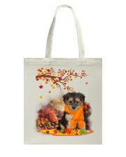 Fall Leaf - Yorkipoo Tote Bag tile