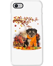 Fall Leaf - Yorkipoo Phone Case tile