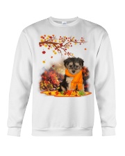 Fall Leaf - Yorkipoo Crewneck Sweatshirt tile