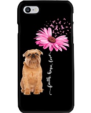 Daisy Ribbon - Brussels Griffon Phone Case tile