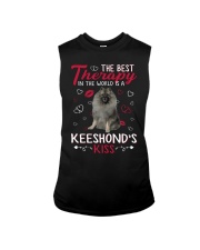 Best Therapy - GREY Keeshond Sleeveless Tee tile