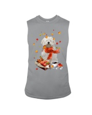 Autumn Leaves Coton De Tulear Sleeveless Tee tile