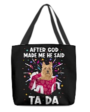 God Said - Australian Terrier All-Over Tote tile