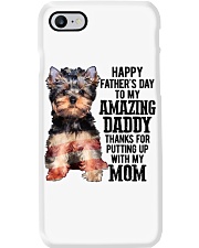 Daddy Yorkshire Terrier Dog Phone Case tile