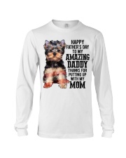 Daddy Yorkshire Terrier Dog Long Sleeve Tee tile