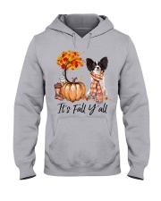 It is Fall - Papillon 1 Hooded Sweatshirt front