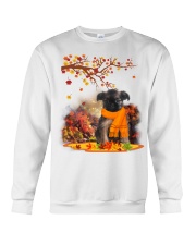 Fall Leaf - BLACK Brussels Griffon Crewneck Sweatshirt tile