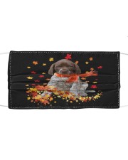 Autumn Leaves Scraf - German Shorthaired Pointer Mask tile
