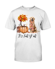 It is Fall - golden Retriever 1 Premium Fit Mens Tee tile